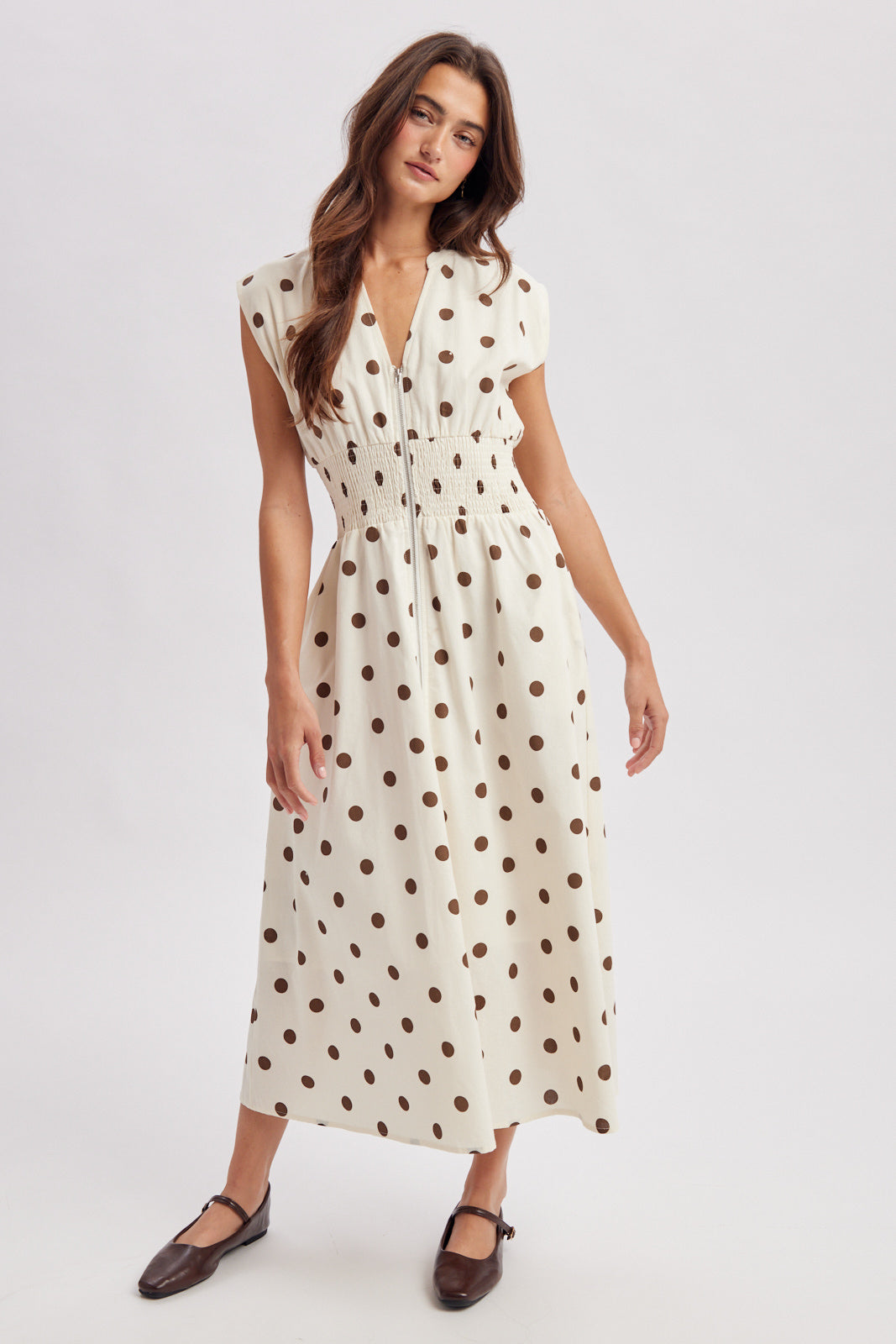 Pretty In Polka Dot Dress