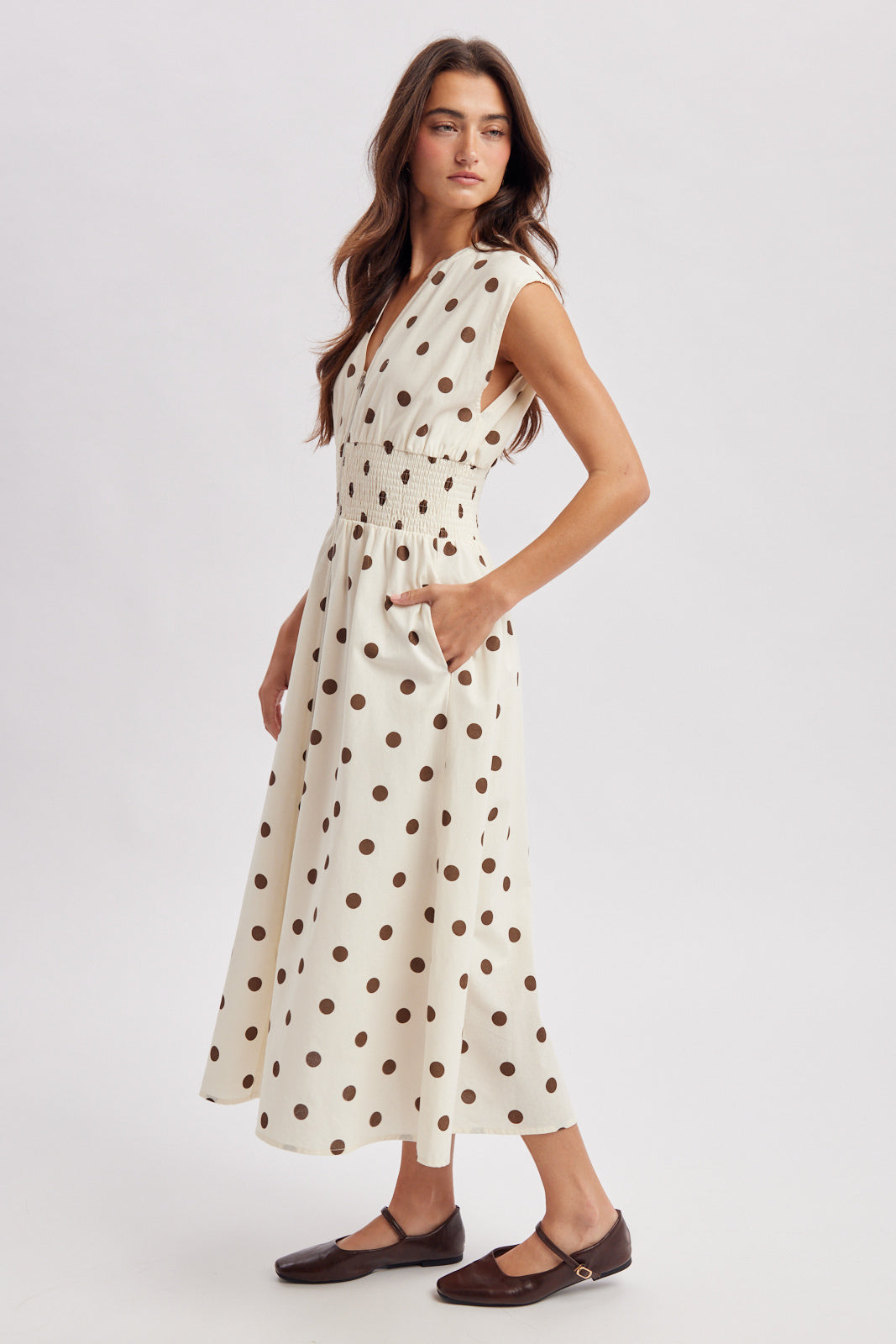 Pretty In Polka Dot Dress