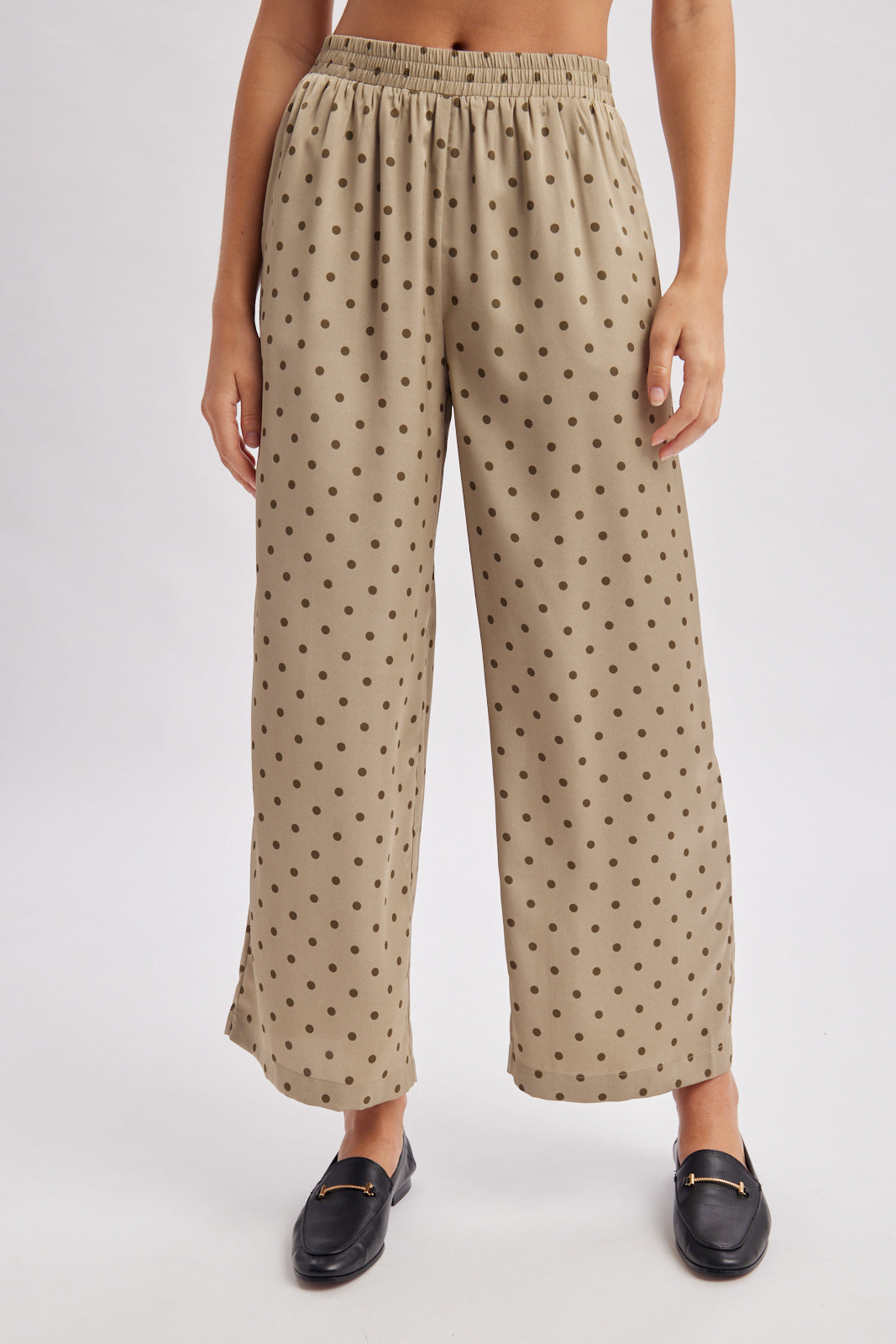 Mint Dot Wide Leg Pant