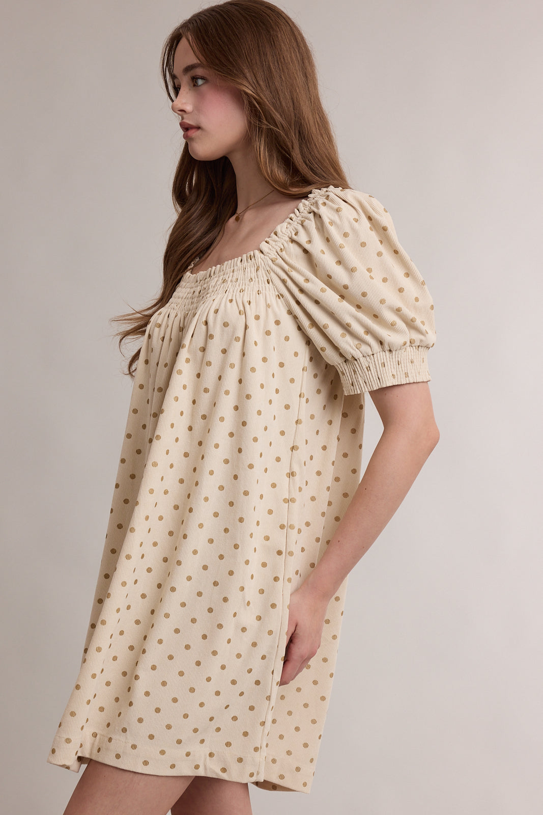 Soft Spot Smocked Dress