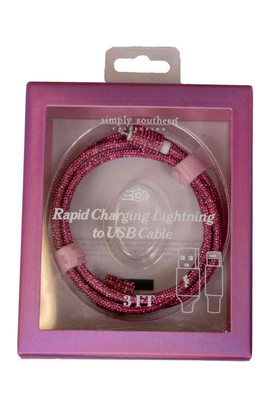 Simply Southern Rhinestone Phone Charger usb