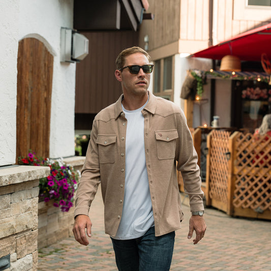 Austin Shirt- Khaki