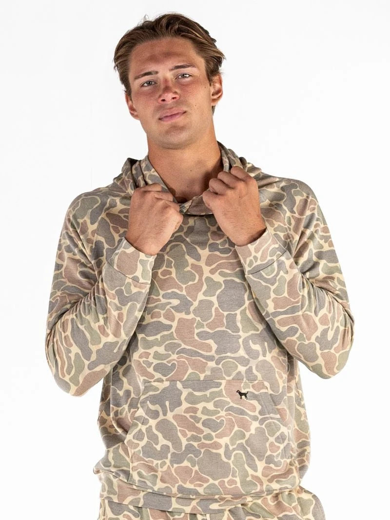 Mens Camo Hoodie