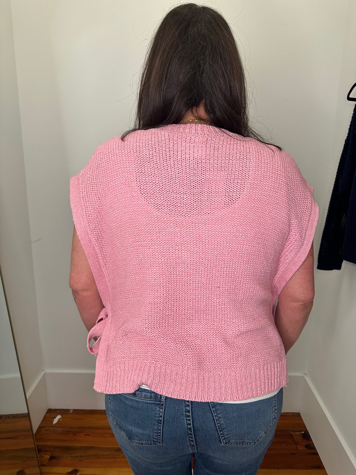 TIE IT UP Vest- Bubblegum