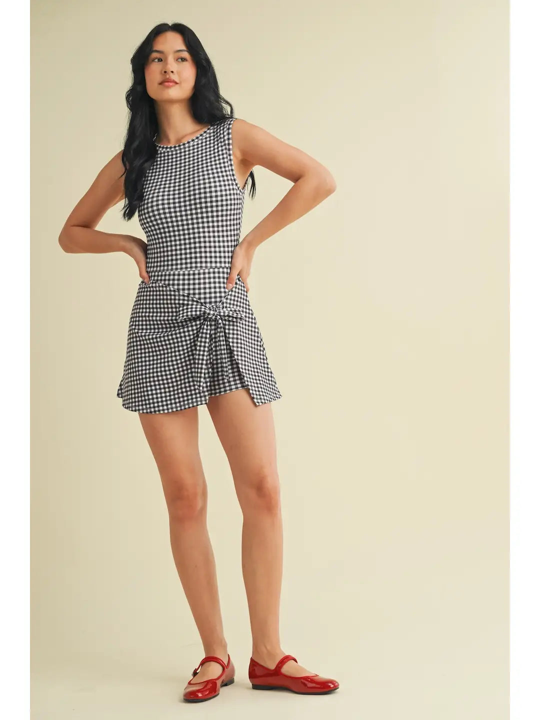 Kimberly Wrap Tie Front dress