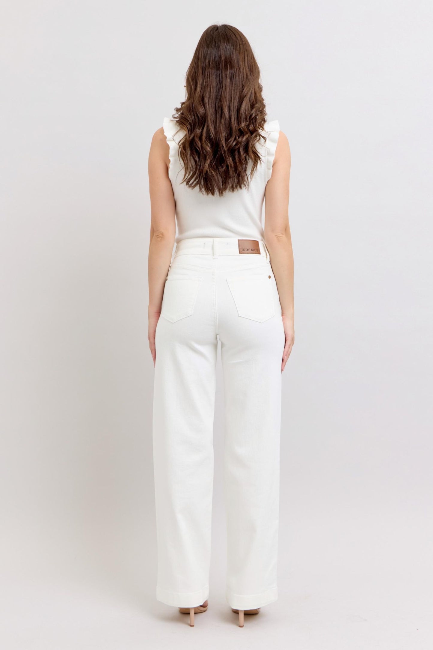 BOSS White Trouser Jean