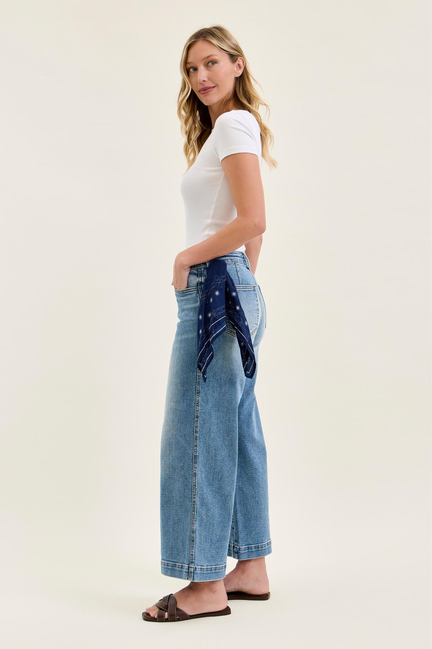 Bandana Babe Wide Leg