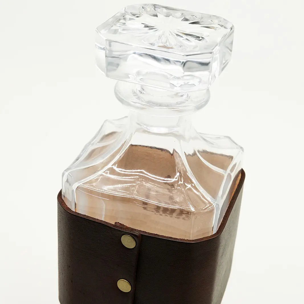 Leather Decanter