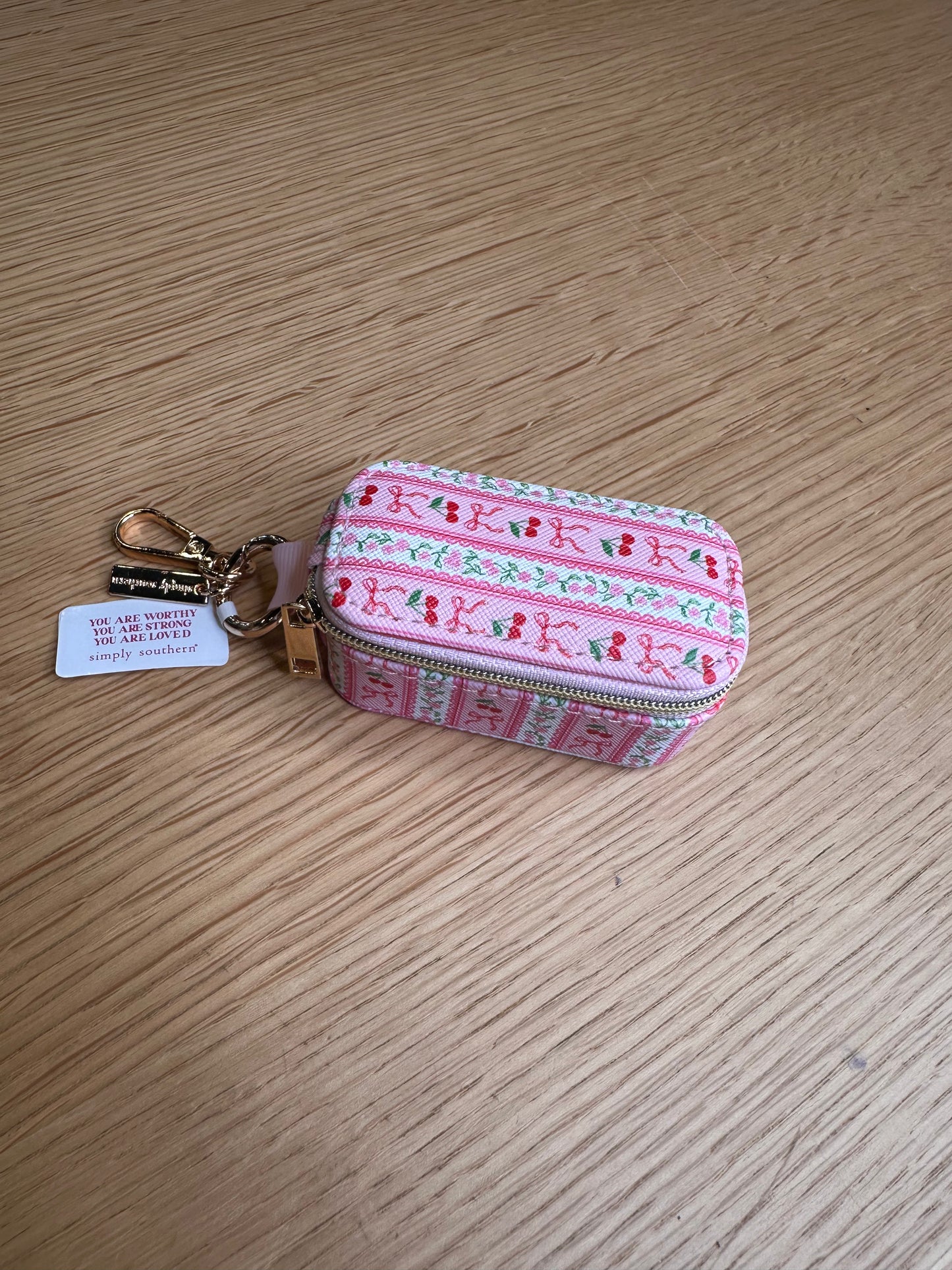 Keychain Jewelry Case