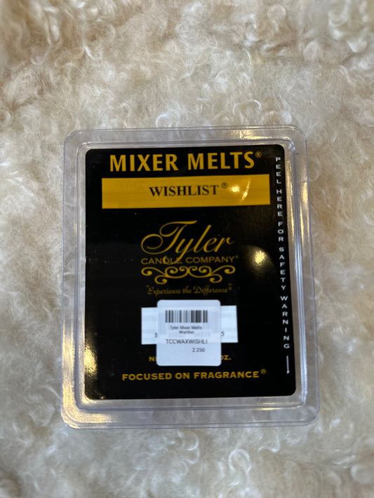 Tyler Mixer Melts- Wishlist