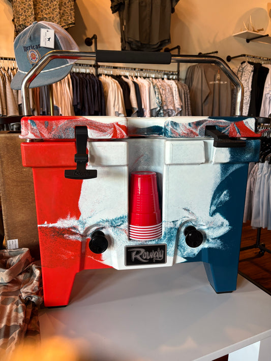 Rowdy Drink Cooler with Cups