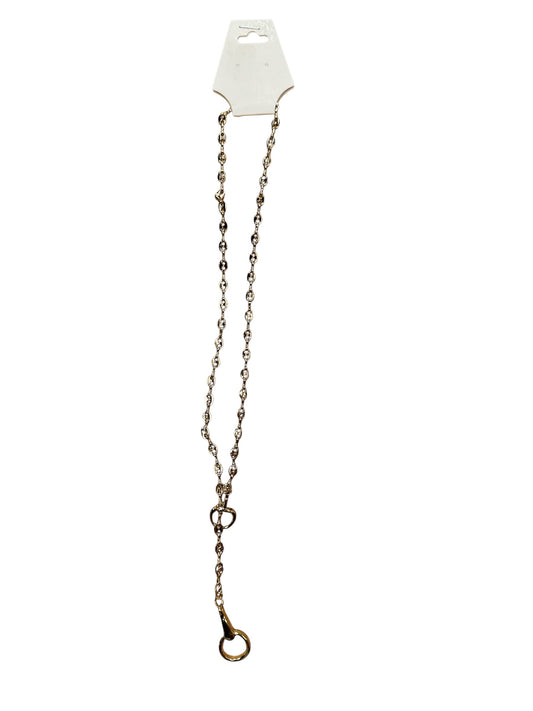 Horsebit Y Necklace
