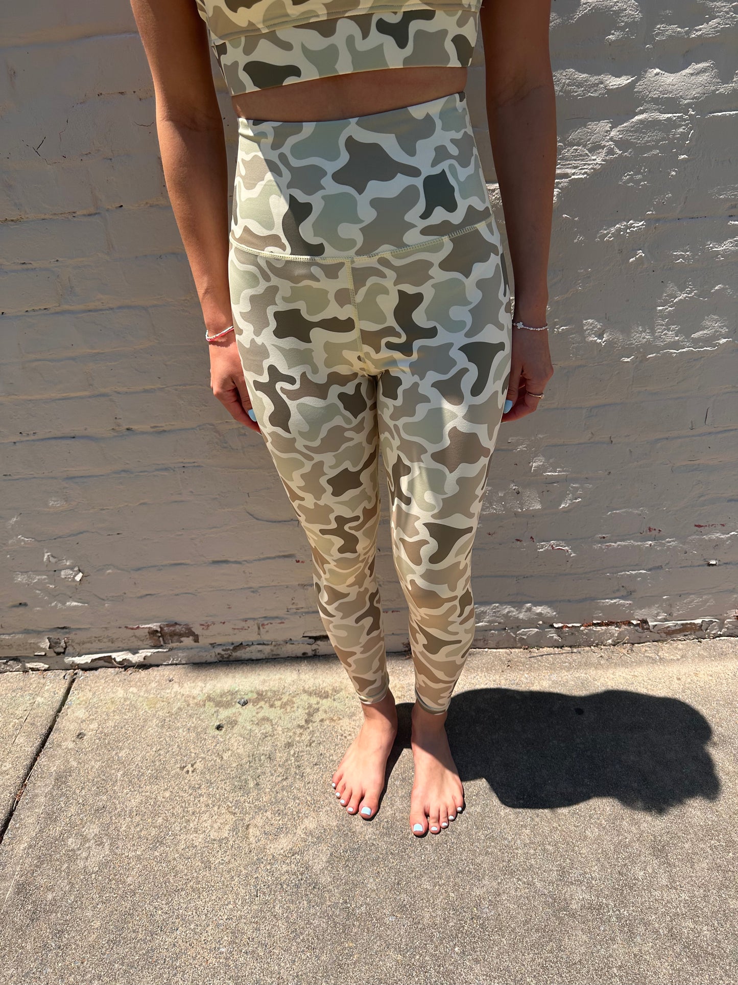 Limitless Leggings- Oasis Camo