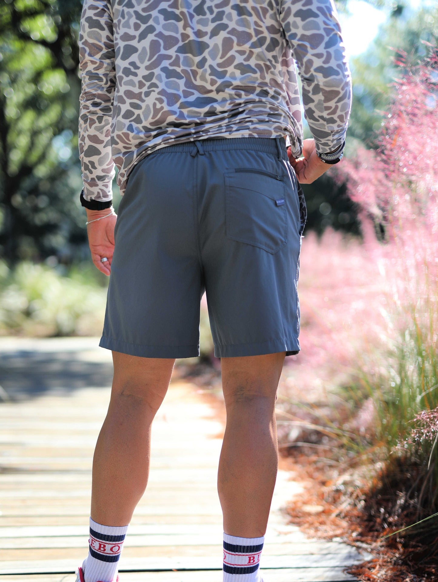 Burlebo Everyday Short- River Rock Gray
