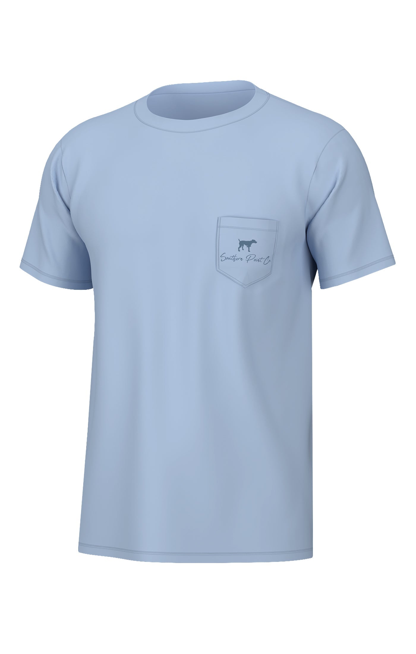 BOAT DRINKS Tee- Sky Blue