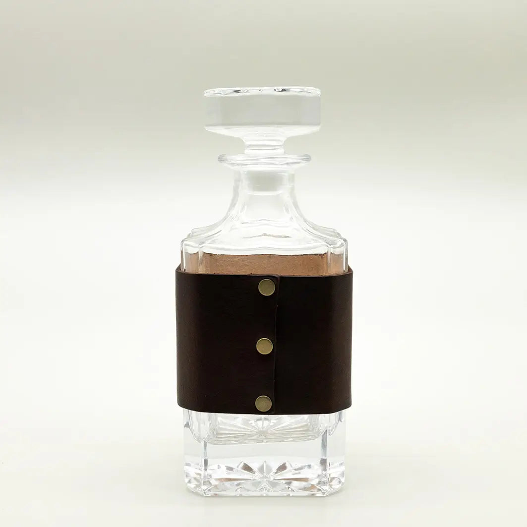 Leather Decanter