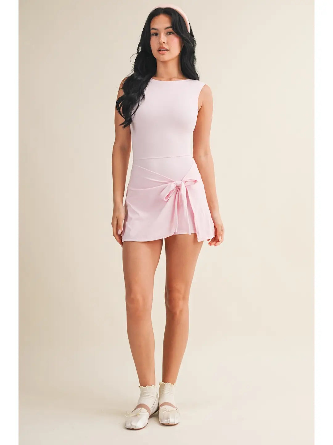 Kimberly Wrap Tie Front dress