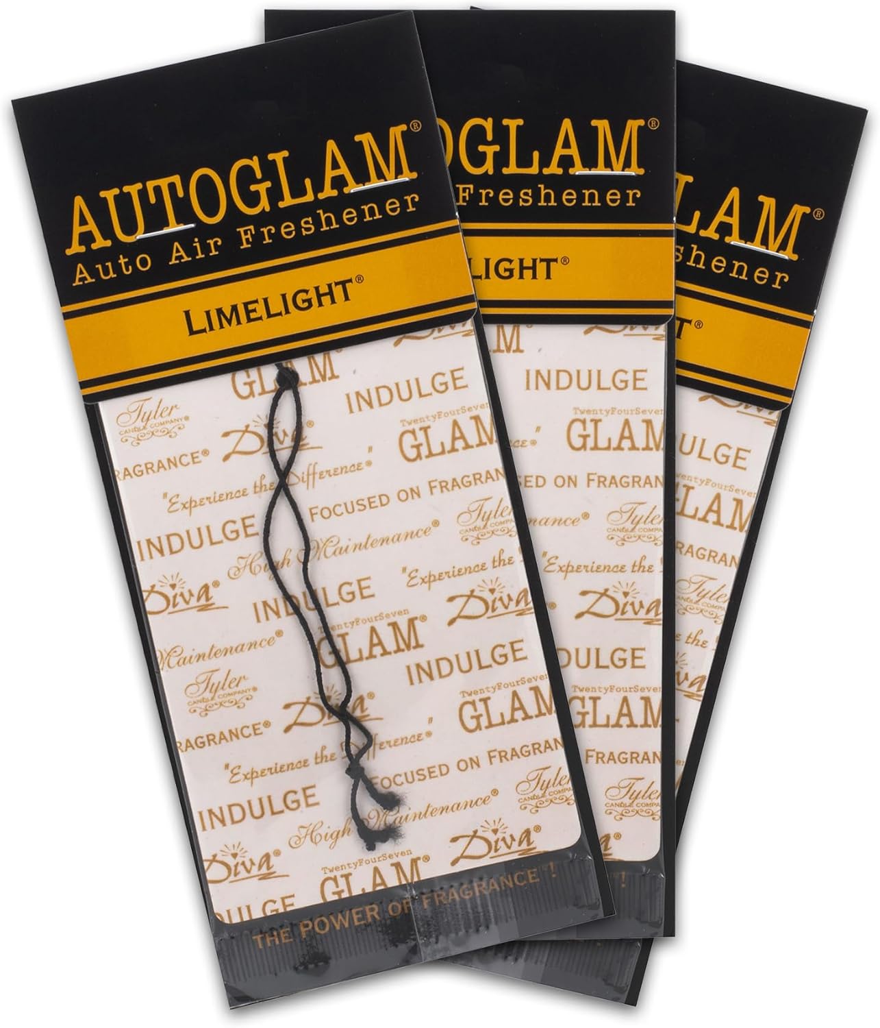 Tyler Auto Air Freshener- Limelight