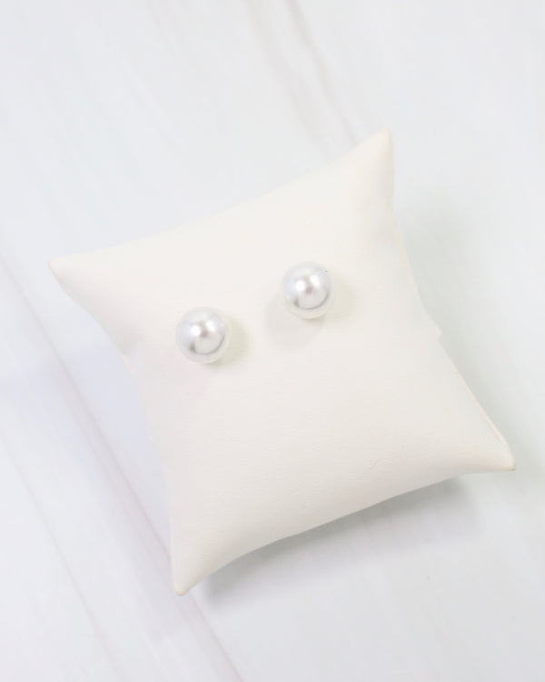 Greenwood Pearl Stud Earring