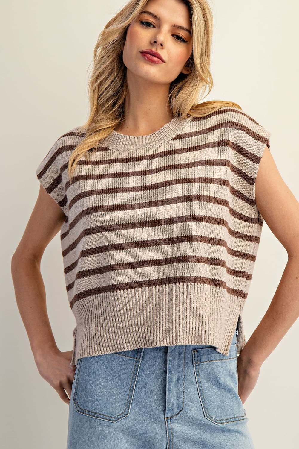 Coco Puff Sweater Vest