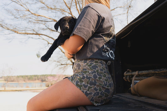Camo Yoga Shorts