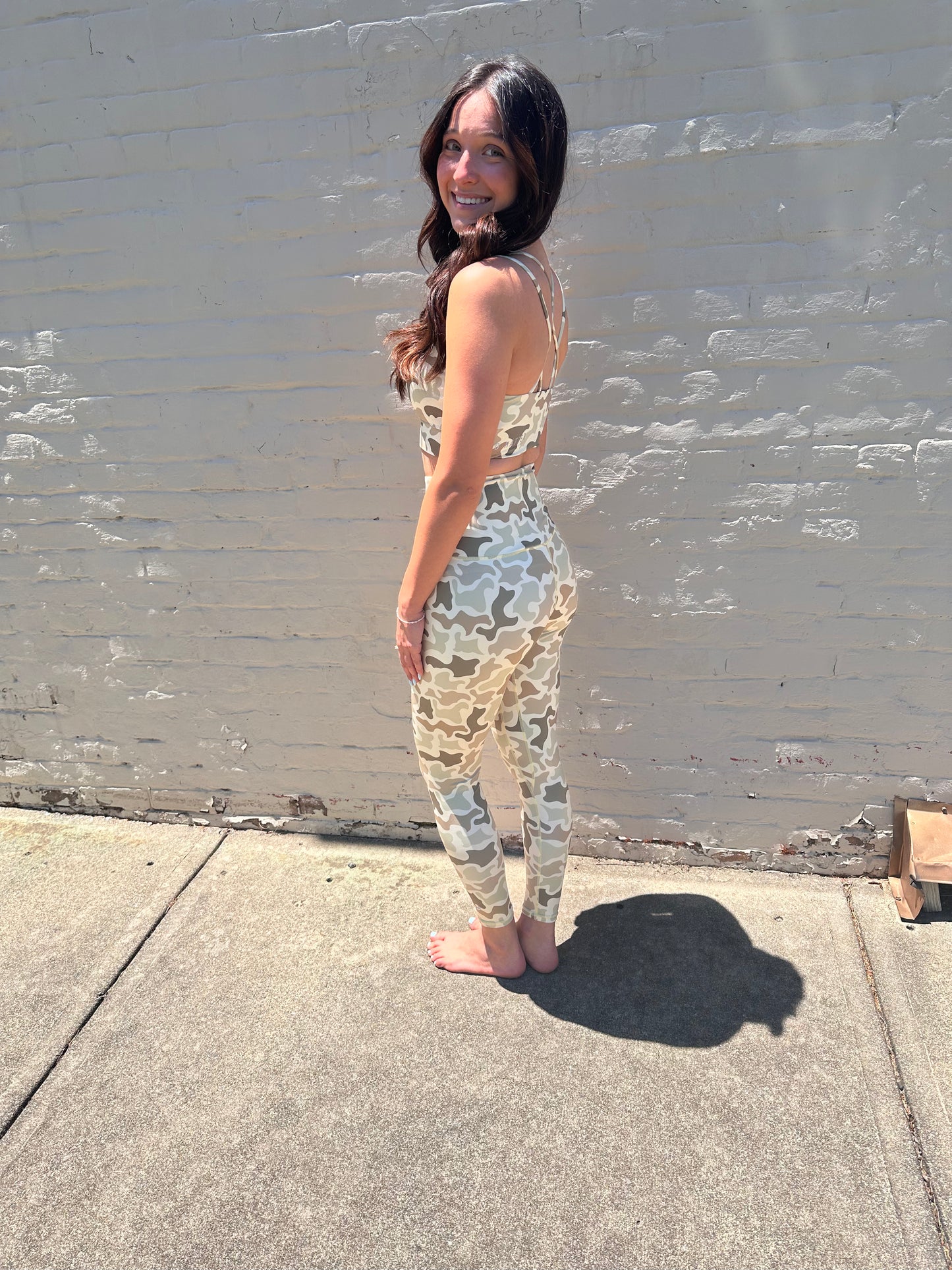 Limitless Leggings- Oasis Camo