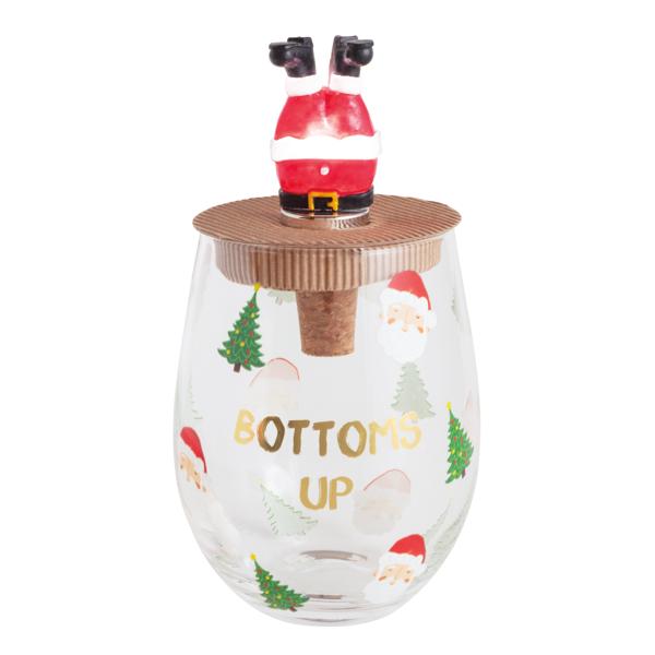 Christmas Glass & Light Up Stopper