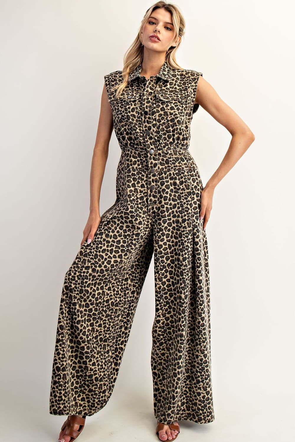 Leopard Luxe Jumpsuit