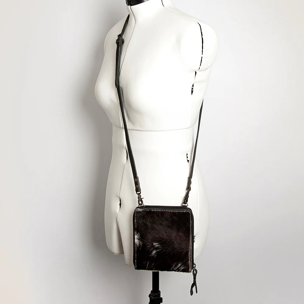 American Darling® Genuine Hair-on Cowhide Crossbody Wallet