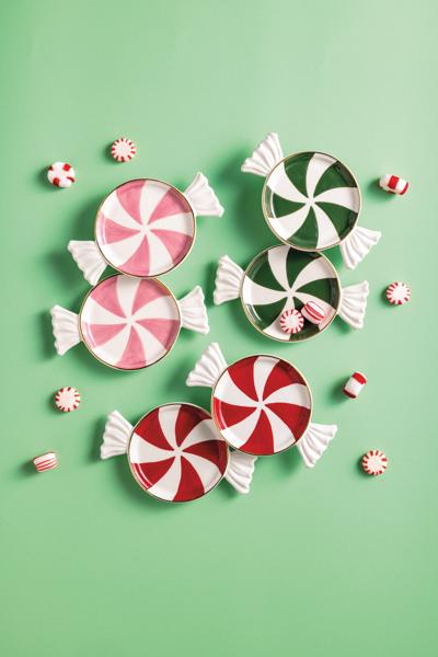 Holiday Candy Tidbit Dish