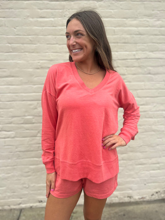 Weekender Short- Coral