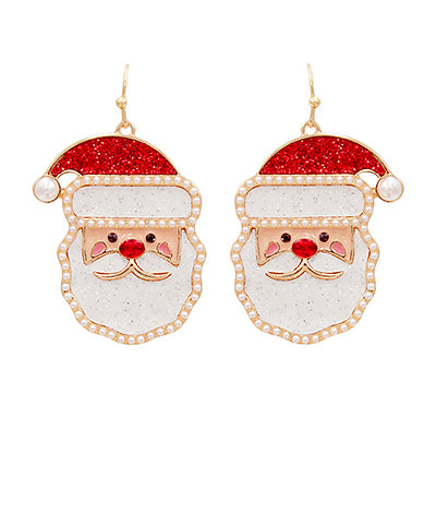 Santa Earrings