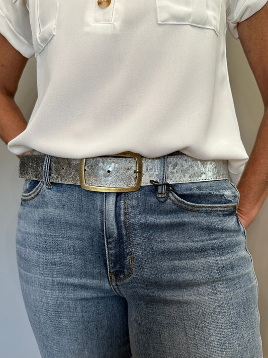Genuine Leather Cow Hide Belts