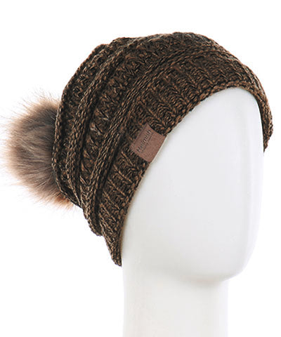 Faux Fur Beanie