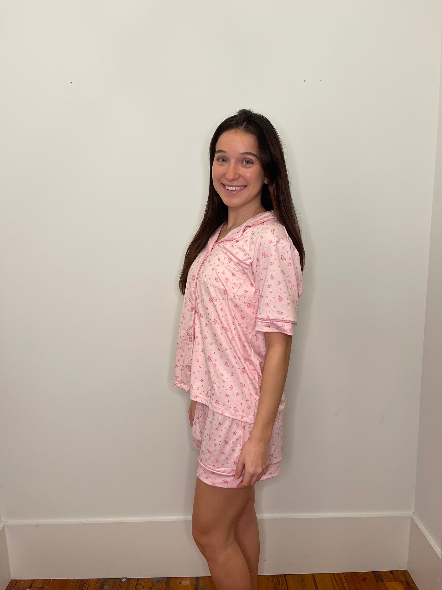 Ditsy Girl Pajama Set