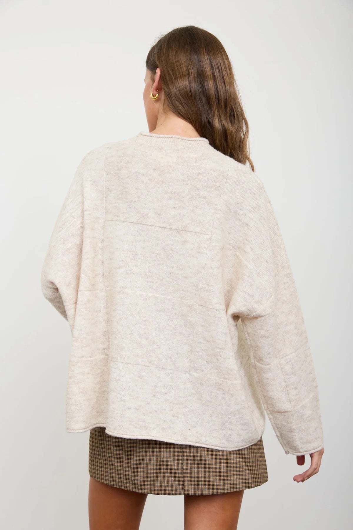 Preferred Taste Mock Neck Sweater