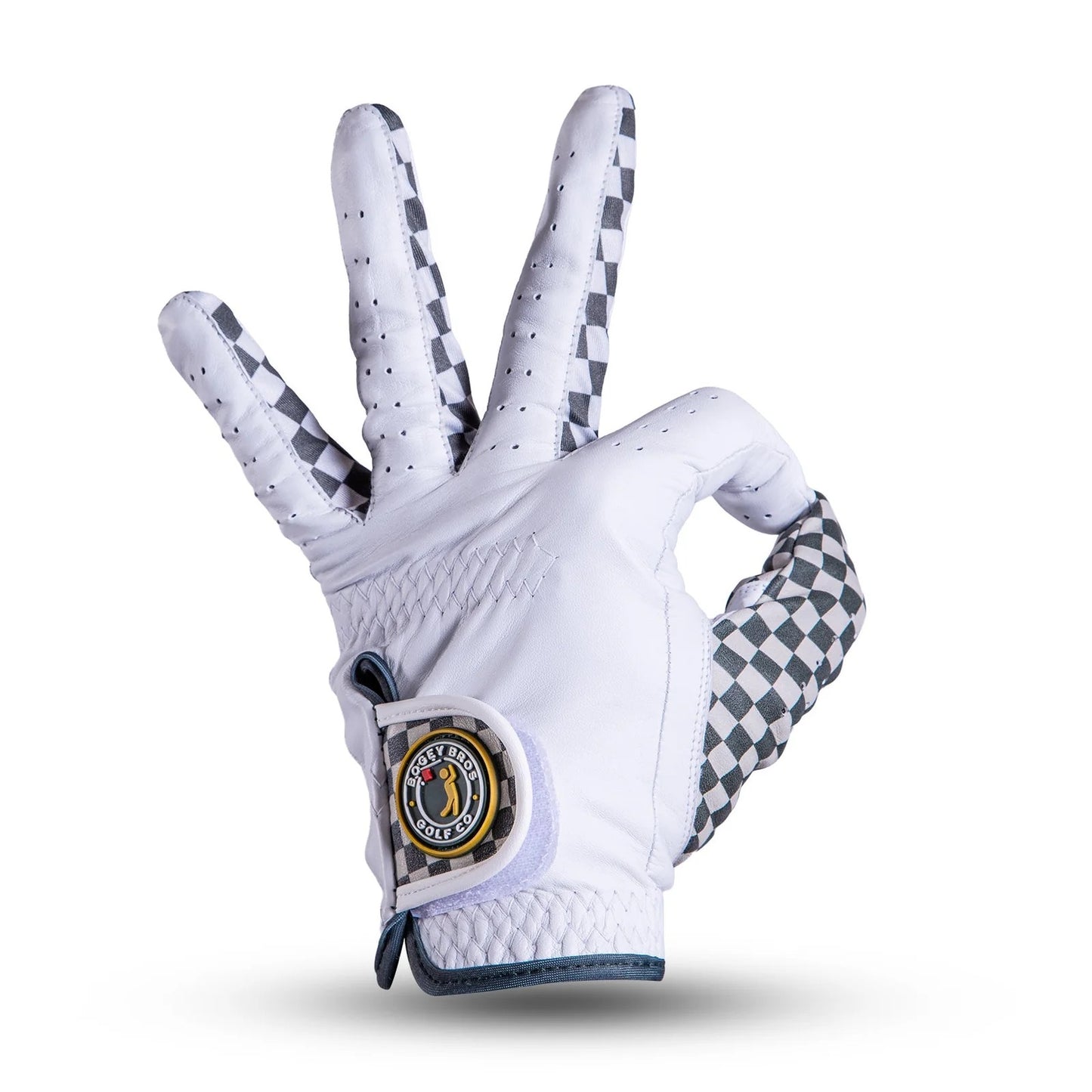 Peasants Checkered Golf Glove