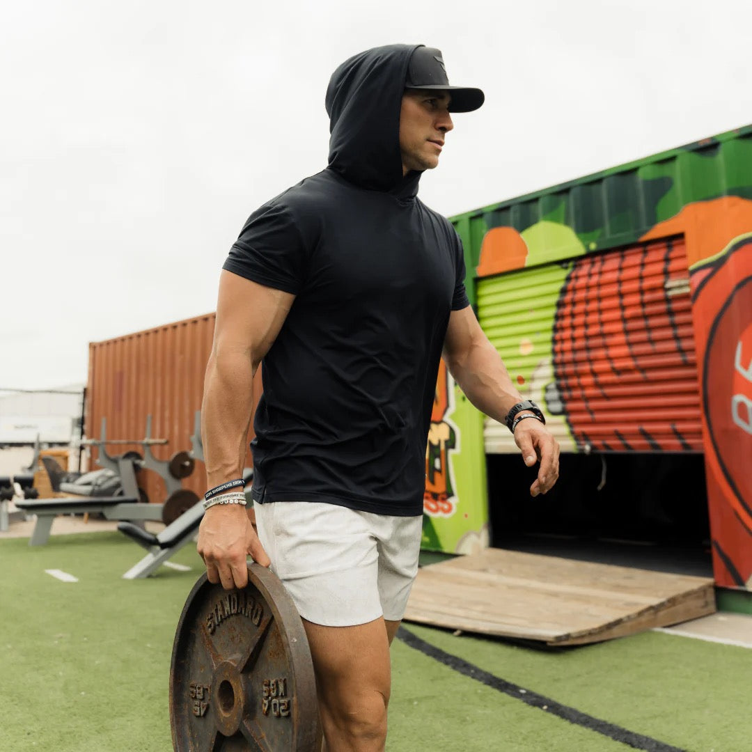 Short Sleeve Performance Hoodie
