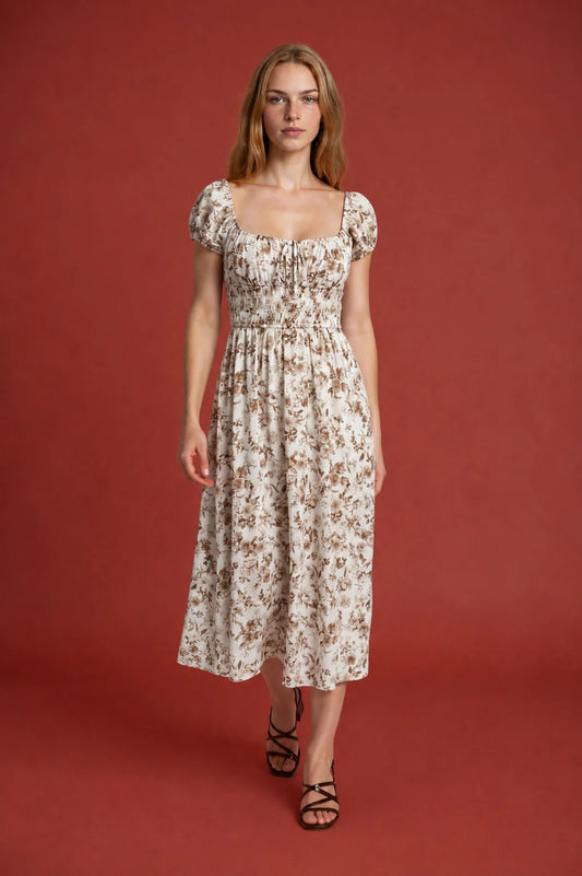 Never a Wallflower Midi Dress
