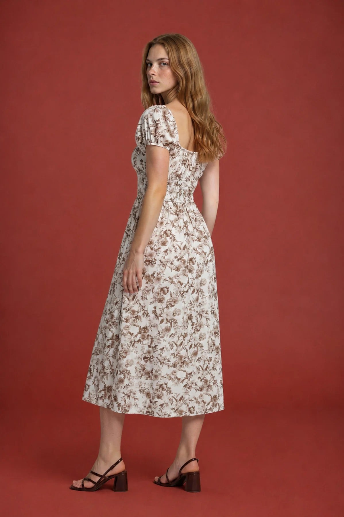 Never a Wallflower Midi Dress