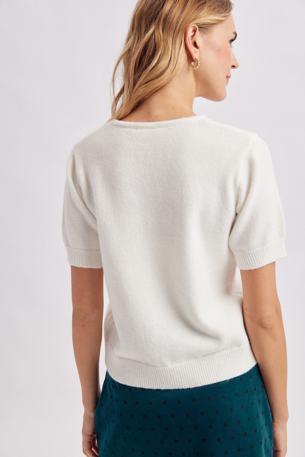 Tied Up Sweater Top