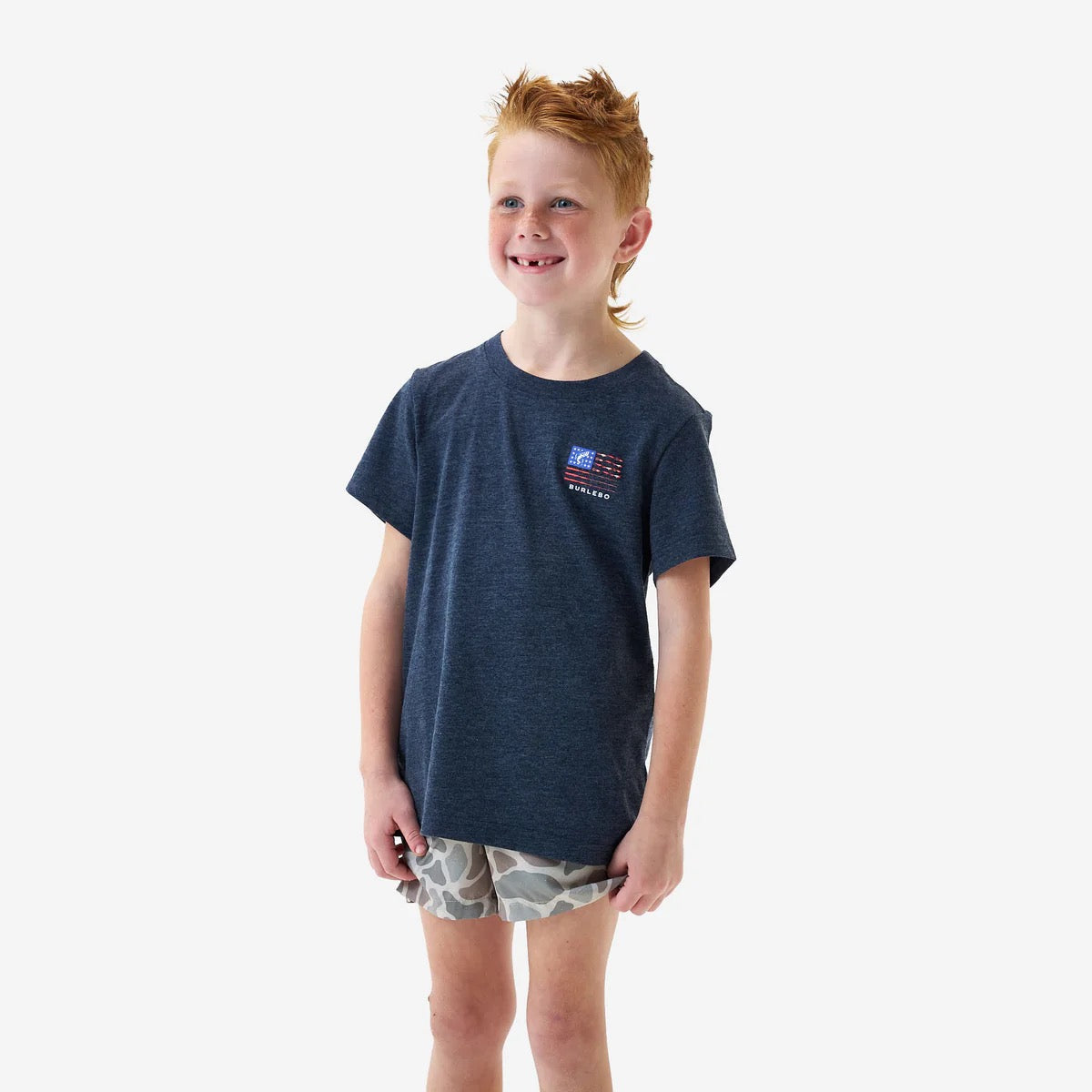 Youth Fishing USA Tee