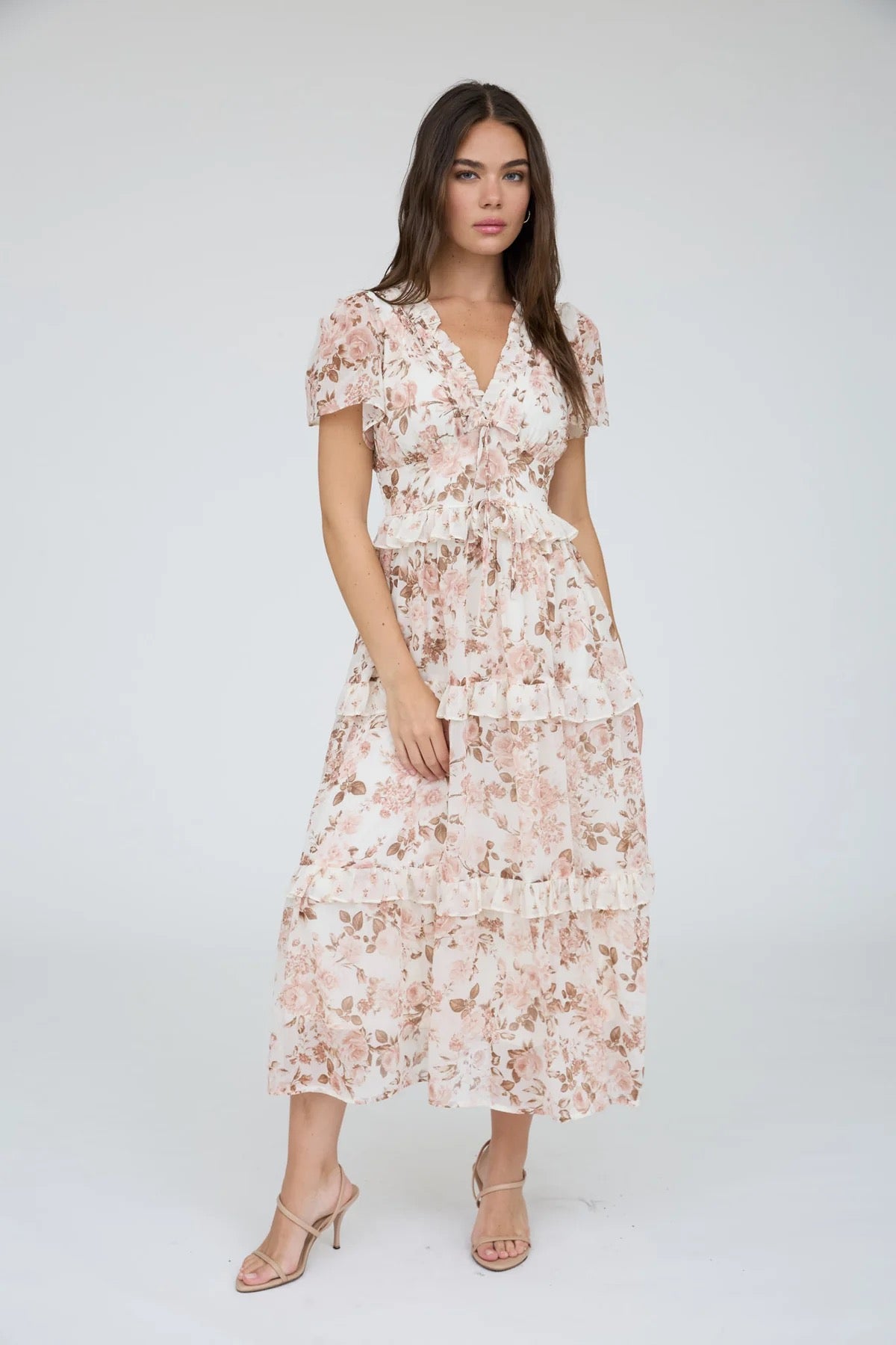 Honey Dreams Floral Dress