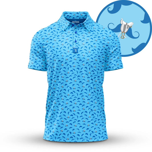 Mustache Ride Polo