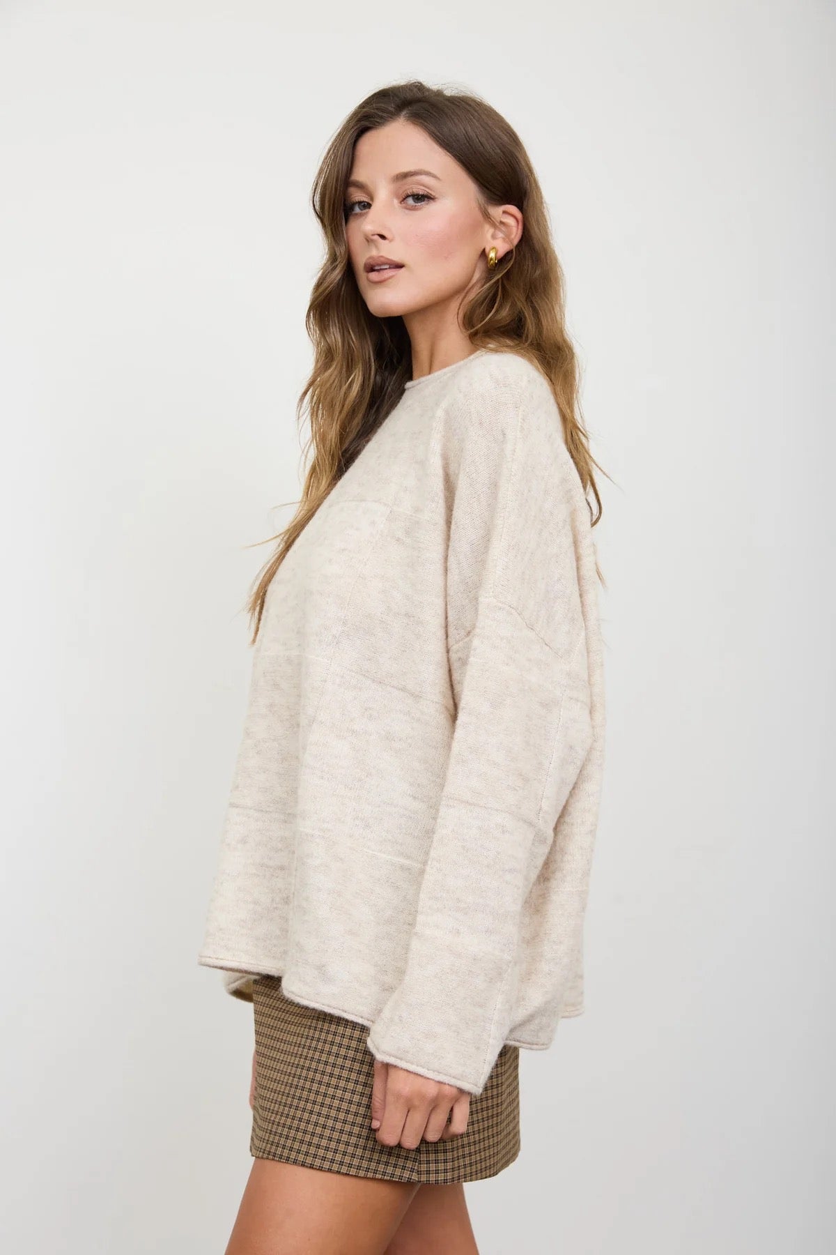 Preferred Taste Mock Neck Sweater
