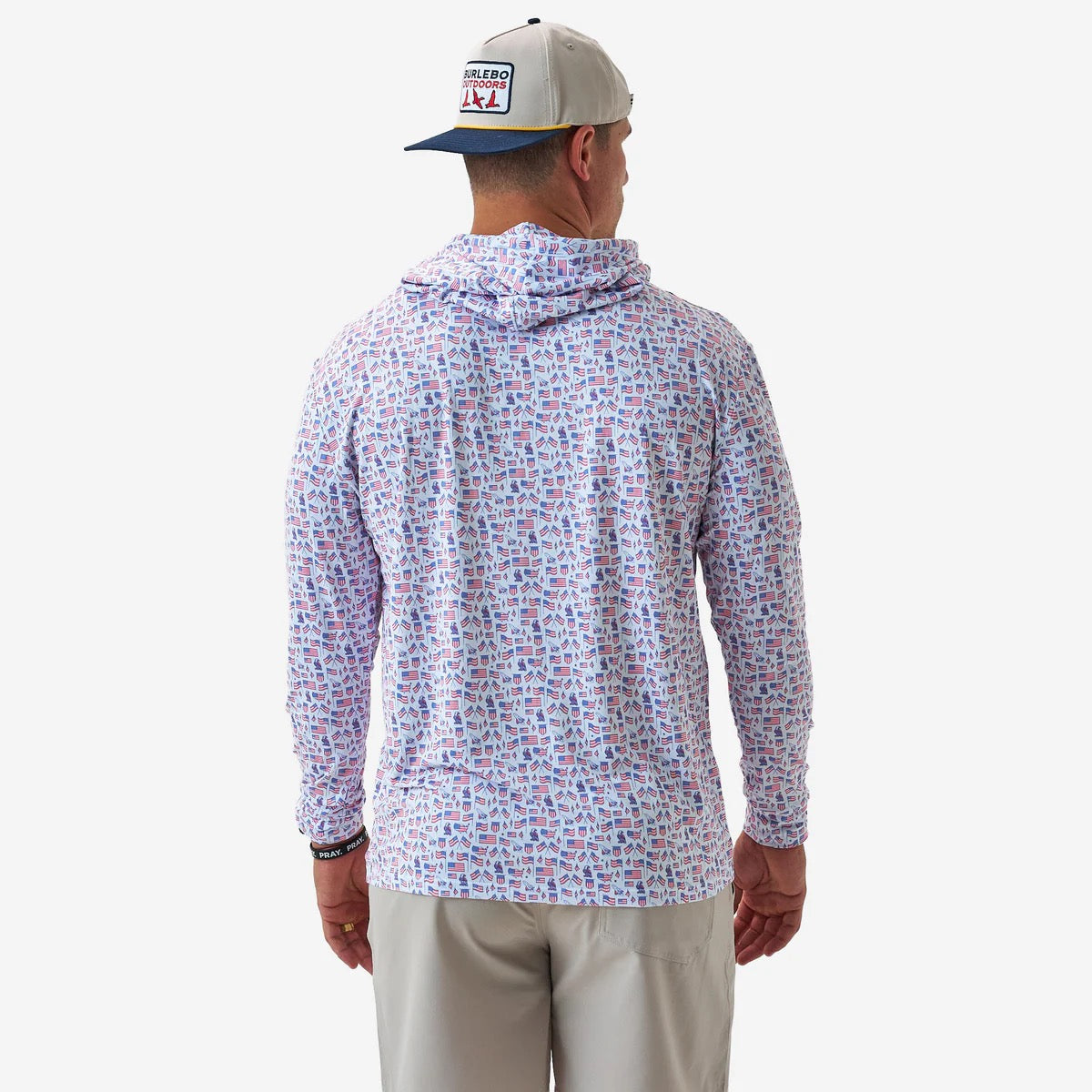 Burlebo Performance Hoodie- Old Glory