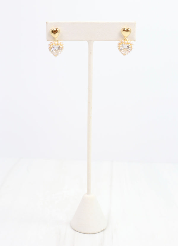 Belaga Heart Drop Earring