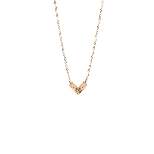 KENDA KIST® MINIMALIST CHEVRON NECKLACE (16")