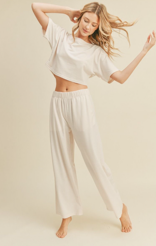 Wide Leg Boat Pants