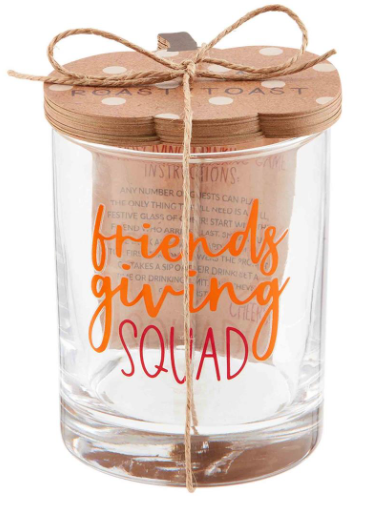 Friendsgiving Drinking game set